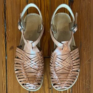Origo The Huarache Sandal by Anya in Tan - size 8.5